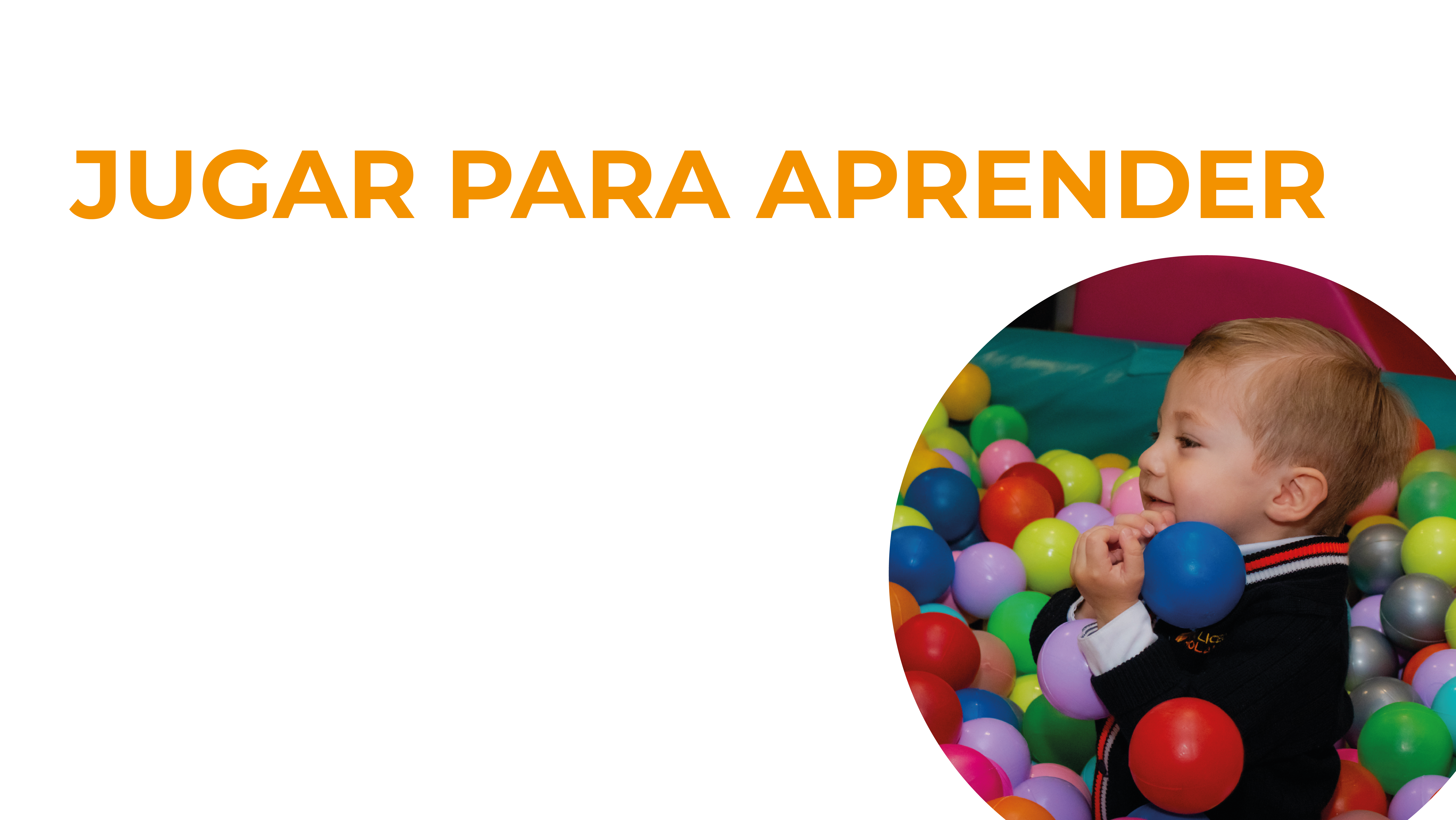 Jugar para aprender